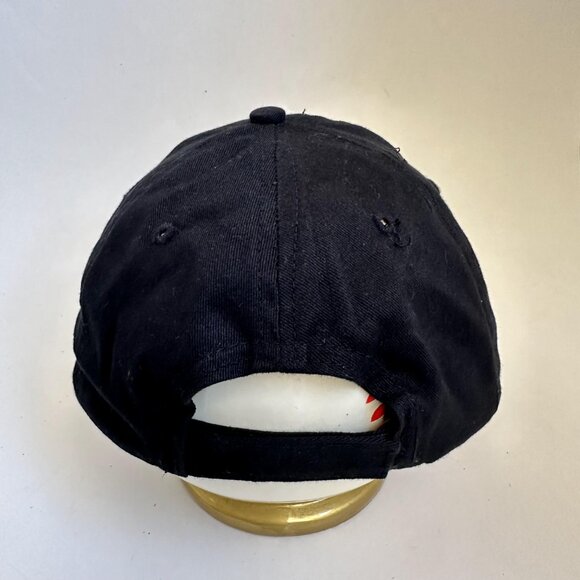 Zero 1 Digital Dad Cap AMC Deluxe Headwear Adjustable Strap Back Black Hat - Picture 7 of 9